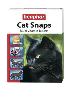 Лакомство Cat Snaps для кошек витаминизированное 75 шт Beaphar