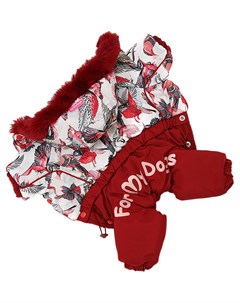 Комбинезон для собак красный для девочек Fw863 2020 F 10 For my dogs