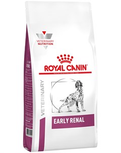 Early Renal Canine для взрослых собак при хронической почечной недостаточности в ранней стадии 2 кг Royal canin