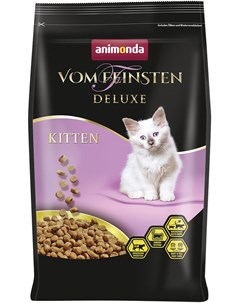 Vom Feinsten Deluxe Kitten для котят с птицей 0 25 кг Animonda