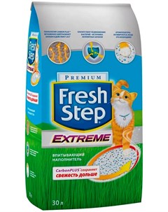 Cat Litter Clay Фреш Степ наполнитель впитывающий для туалета кошек 6 л Fresh step