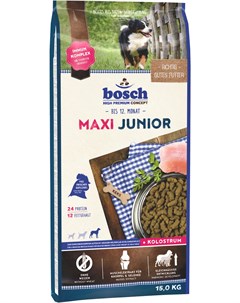 Junior Maxi для щенков крупных пород 15 кг Bosch