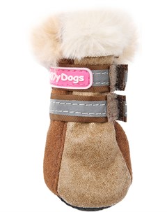Сапоги для собак зимние коричневые Fmd642 2019 Bg 4 For my dogs