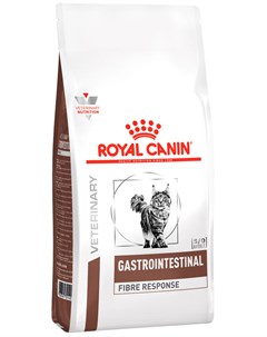 Gastrointestinal Fibre Response для взрослых кошек при нарушениях пищеварения запорах с повышенным с Royal canin