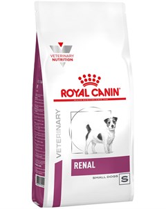 Renal Small Dog для взрослых собак маленьких пород при хронической почечной недостаточности 0 5 кг Royal canin