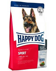 Supreme Fit Well Adult Sport для активных взрослых собак всех пород 15 15 кг Happy dog