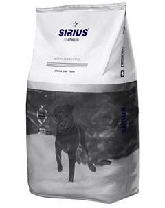 Platinum Hypoallergenic гипоаллергенный для взрослых собак всех пород с индейкой и овощами 3 кг Сириус