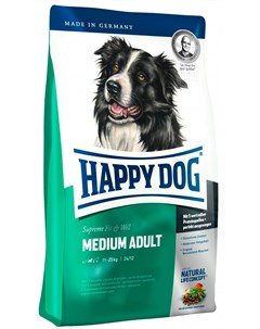 Supreme Fit Well Adult Medium для взрослых собак средних пород 12 5 12 5 кг Happy dog