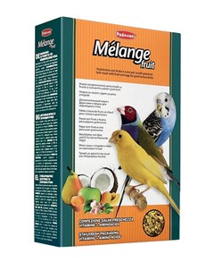 Melange Fruit дополнительный корм для декоративных и экзотических птиц с фруктами 300 гр Padovan
