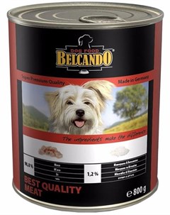 Best Quality Meat для взрослых собак с отборным мясом 800 гр Belcando