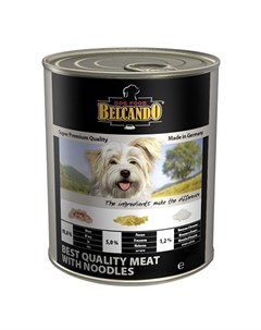 Best Quality Meat With Noodles для взрослых собак с мясом и лапшой 400 гр Belcando