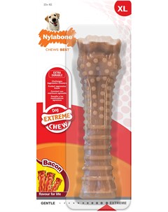 Игрушка для собак Dura Chew Bacon косточка экстра жесткая с ароматом бекона Xl 1 шт Nylabone