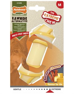 Игрушка для собак Extreme Knot Bone Bacon Cheese косточка с узлами экстра жесткая с ароматом бекона  Nylabone