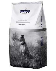 Platinum Hypoallergenic гипоаллергенный для взрослых собак всех пород с уткой и овощами 12 12 кг Сириус