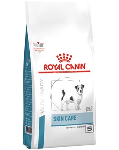 Skin Care Small Dog S для взрослых собак маленьких пород при дерматозах 4 кг Royal canin