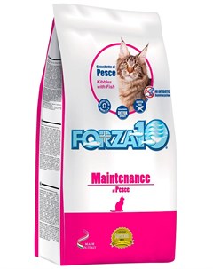 Cat Maintenance для взрослых кошек с рыбой 10 кг Forza10