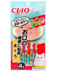 Лакомство Ciao для кошек для здоровья зубов и десен с тунцом 56 гр 1 шт Inaba