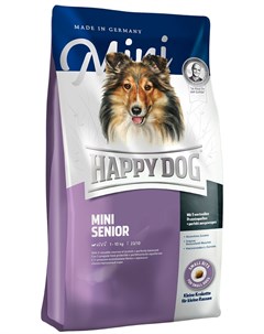 Supreme Mini Senior для пожилых собак маленьких пород 0 3 кг Happy dog