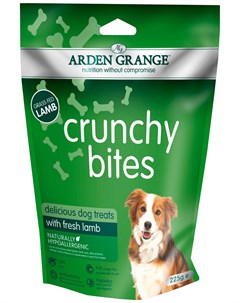 Лакомство Crunchy Bites Lamb для собак с ягненком 225 гр Arden grange