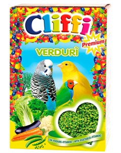 Verduri корм для зерноядных птиц с яйцом и овощами 300 гр Cliffi