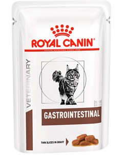 Gastrointestinal для взрослых кошек при заболевании желудочно кишечного тракта 85 гр 85 гр х 12 шт Royal canin