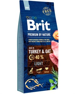 Premium By Nature Light диетический для взрослых собак всех пород 3 3 кг Brit*