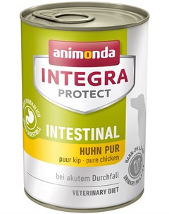 Integra Protect Dog Intestinal для взрослых собак при заболеваниях желудочно кишечного тракта с кури Animonda