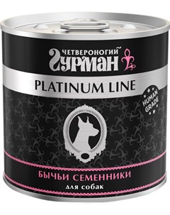 Platinum Line для взрослых собак с бычьими семенниками в желе 240 гр Четвероногий гурман