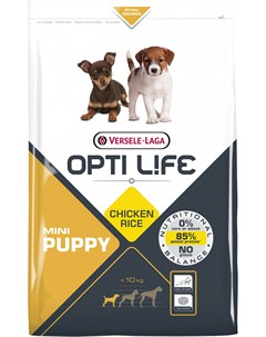 Opti Life Puppy Mini для щенков маленьких пород с курицей 1 кг Versele-laga