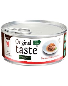 Original Taste Adult Cat Grain Free Tuna Salmon беззерновые для взрослых кошек с тунцом и лососем в  Pettric
