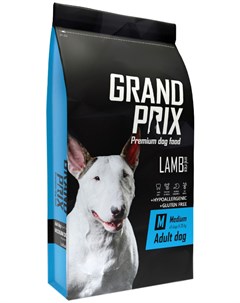 Medium Adult для взрослых собак средних пород с ягненком 12 кг Grand prix