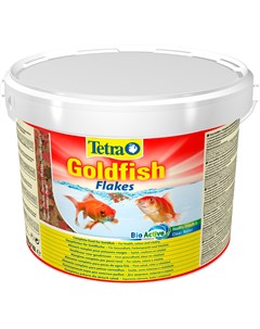 Goldfish Flakes корм хлопья для золотых рыбок и других холодноводных рыб 10 л Tetra