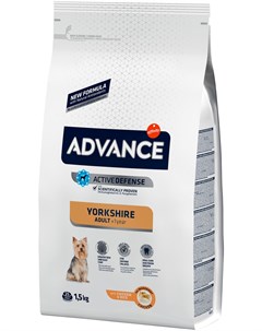 Yorkshire Terrier Adult для взрослых собак йоркширский терьер 1 5 кг Advance
