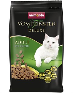 Vom Feinsten Deluxe Adult для взрослых кошек с форелью 0 25 кг Animonda