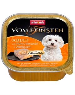 Vom Feinsten Adult Mit Huhn Bananen Aprikosen для привередливых взрослых собак меню для гурманов с к Animonda