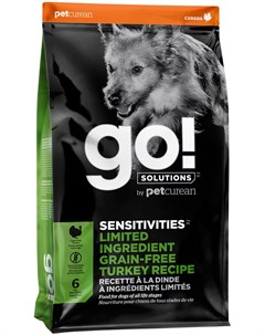 Solutions Sensitivities беззерновой для собак и щенков всех пород с чувствительным пищеварением с ин @go