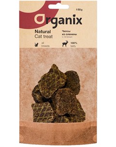 Лакомство для кошек чипсы с олениной и печенью 1 шт Organix