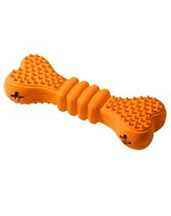 Игрушка для собак Silver Series косточка для лакомств каучук оранжевая 17 х 6 1 х 3 7 см 1 шт Homepet