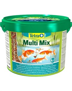 Pond Multi Mix корм для прудовых рыб смесь 10 л Tetra