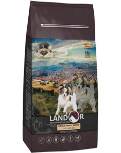 Dog Adult Small Breed Duck Rice для взрослых собак маленьких пород с уткой и рисом 3 кг Landor