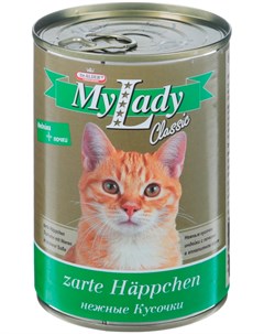 My Lady Classic для взрослых кошек с индейкой и почками в соусе 415 гр Dr. alder's