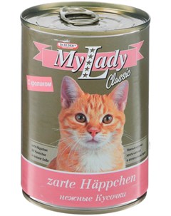 My Lady Classic для взрослых кошек с кроликом в соусе 415 гр Dr. alder's