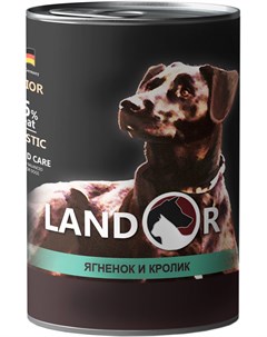 Dog Senior Lamb Rabbit для пожилых собак с ягненком и кроликом 400 гр Landor