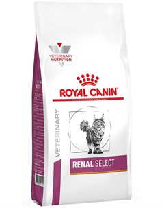 Renal Select для привередливых кошек при хронической почечной недостаточности 0 4 кг Royal canin
