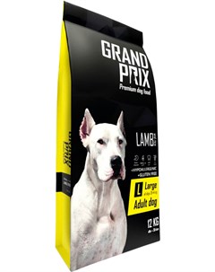 Large Adult для взрослых собак крупных пород с ягненком 2 5 кг Grand prix
