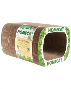 Когтеточка тоннель картонная Кошачья радость малая 29 5х22 5х35 см 1 шт Homecat