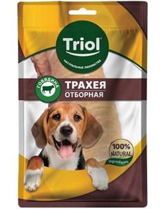 Лакомство для собак трахея говяжья отборная 35 гр 1 шт Триол