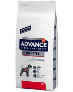 Veterinary Diets Diabetes Colitis для взрослых собак при диабете и колитах 3 кг Advance