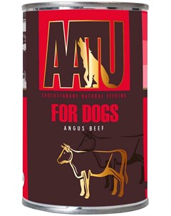 Dog Angus Beef беззерновые для взрослых собак с говядиной 400 гр Aatu