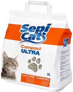 Sepi Cat Compact Ultra наполнитель комкующийся для туалета кошек 4 25 кг Sepiolsa